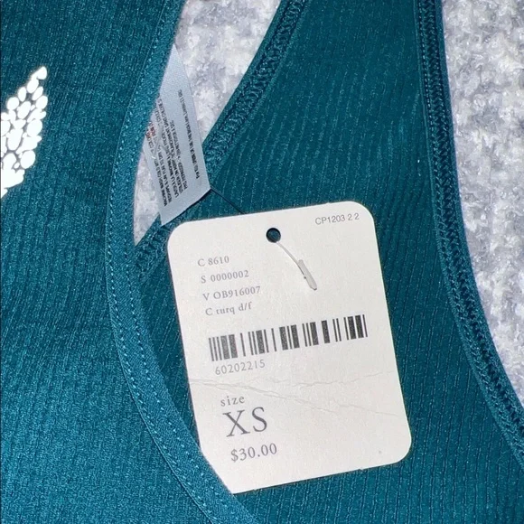 FP Movement by Free People, Free Throw Crop Emerald Size XS - Picture 2 of 5